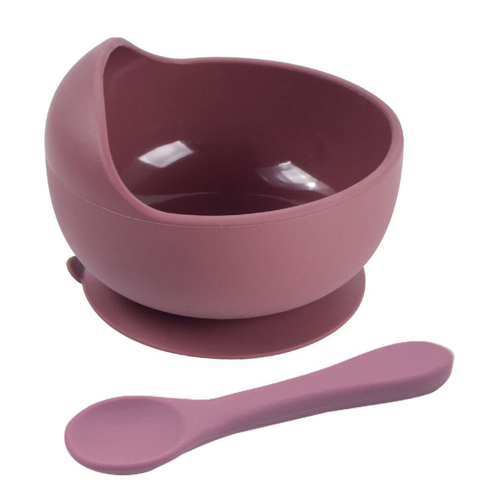 Kids Silicone Suction Cup Bowl – Non-Slip Baby Feeding Dish