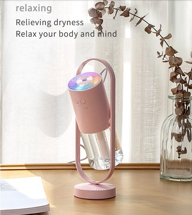 Magic Shadow™ USB Air Humidifier with Projection Night Light | Ultrasonic Mini Mist