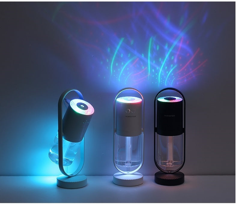 Magic Shadow™ USB Air Humidifier with Projection Night Light | Ultrasonic Mini Mist