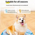 Cooling Pet Water Bed Mat – Summer Ice Cooling Cushion for Dogs & Cats (Leak-Proof & Comfortable)