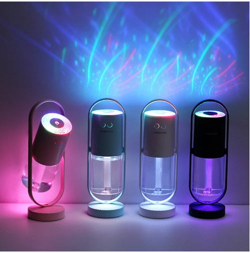 Magic Shadow™ USB Air Humidifier with Projection Night Light | Ultrasonic Mini Mist