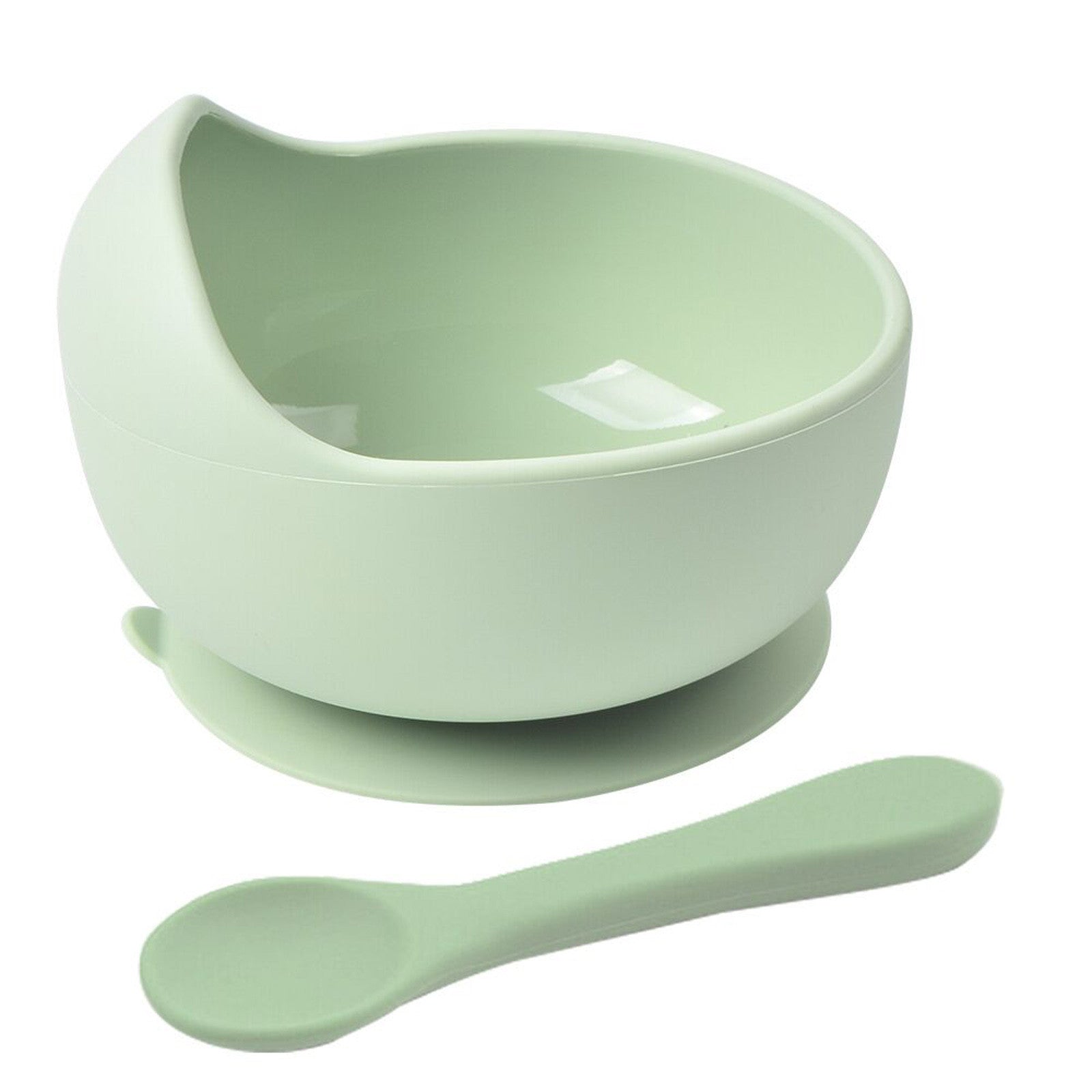 Kids Silicone Suction Cup Bowl – Non-Slip Baby Feeding Dish