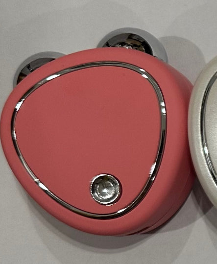 Microcurrent Facial Roller Beauty Massager – Lifting & Skin Firming Tool