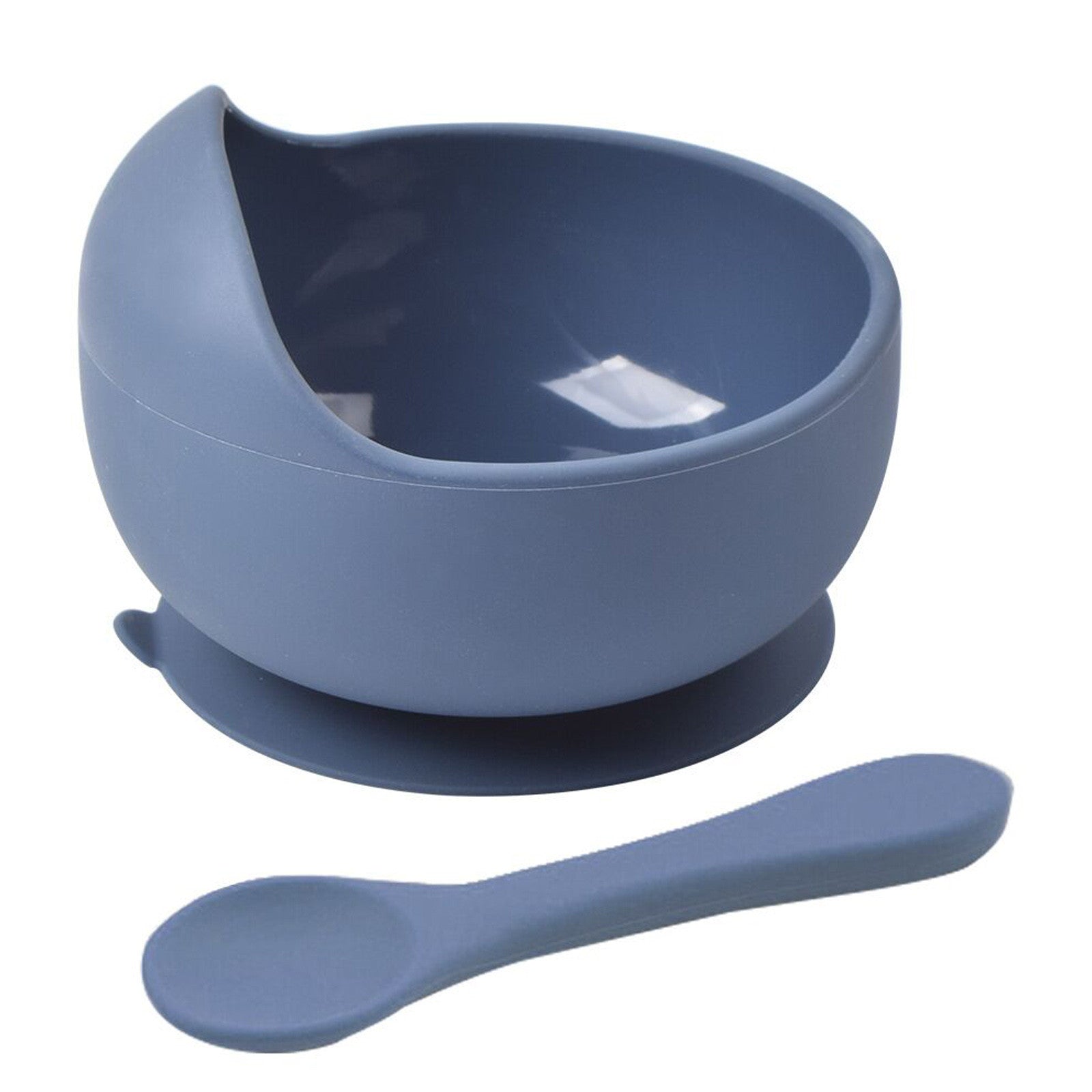 Kids Silicone Suction Cup Bowl – Non-Slip Baby Feeding Dish