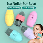 Ice Face Roller – Silicone Skin Tightening Tool for Pore Shrinking, Dark Circles & Facial Lifting